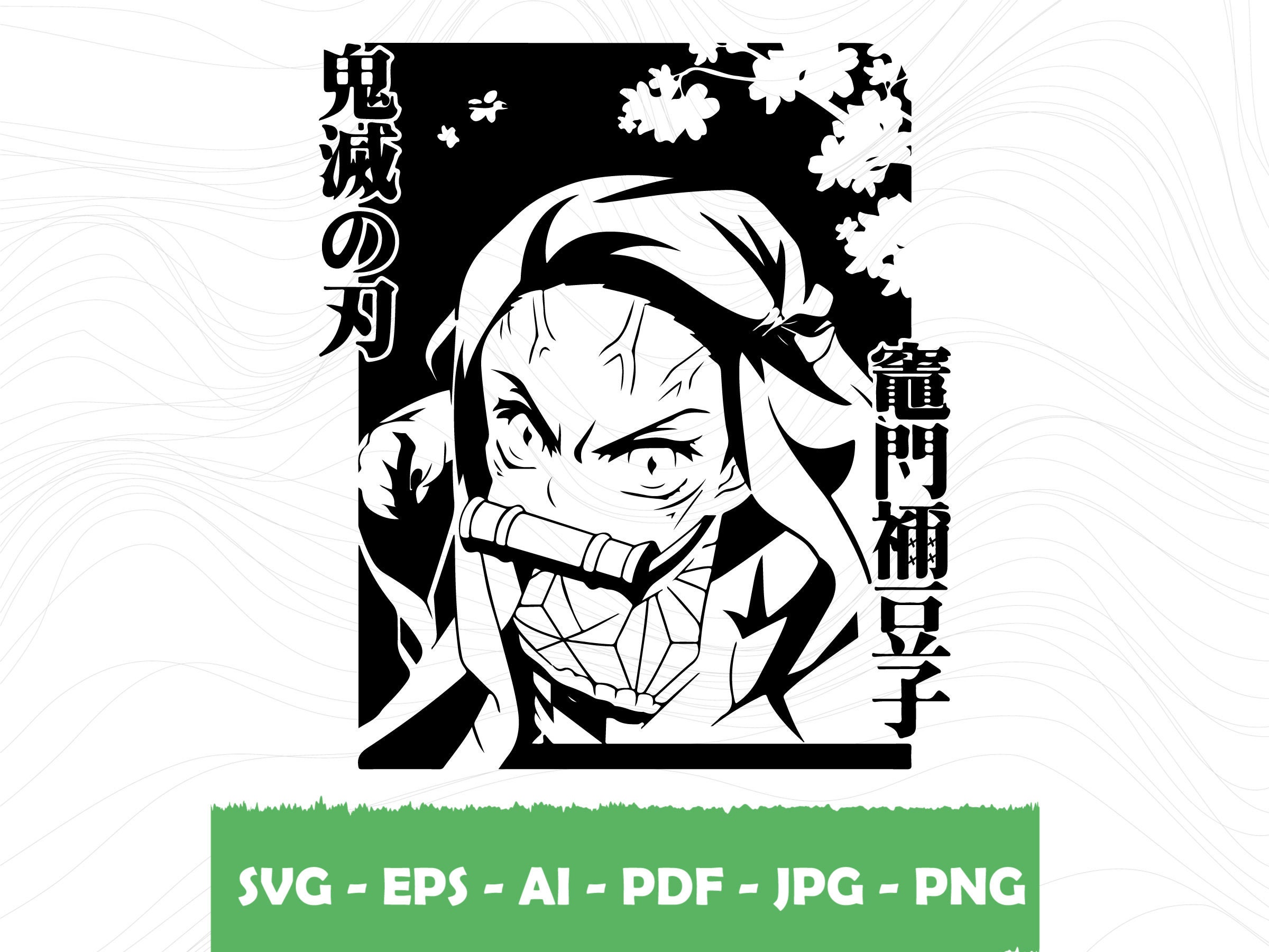 Download Anime Svg File Download Manga Svg Instant Download Etsy