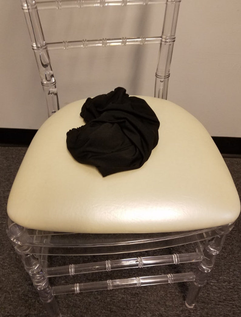 100 Pack Spandex Chiavari Cushion Covers Slipcovers for Wood Etsy