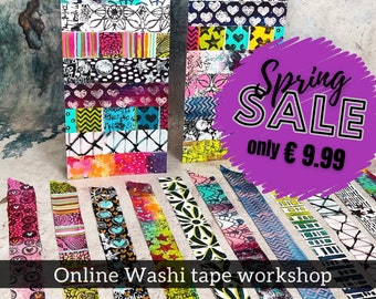 Washi Tape Workshop With Birgit Koopsen - Recording of the live workshop