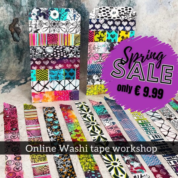 Washi Tape Workshop Met Birgit Koopsen - Opname van de live workshop