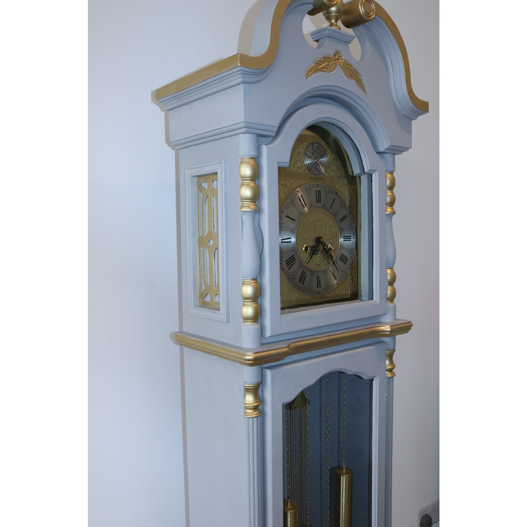SOLD SOLD Stunning customised grandfather clock. Upcycled Etsy