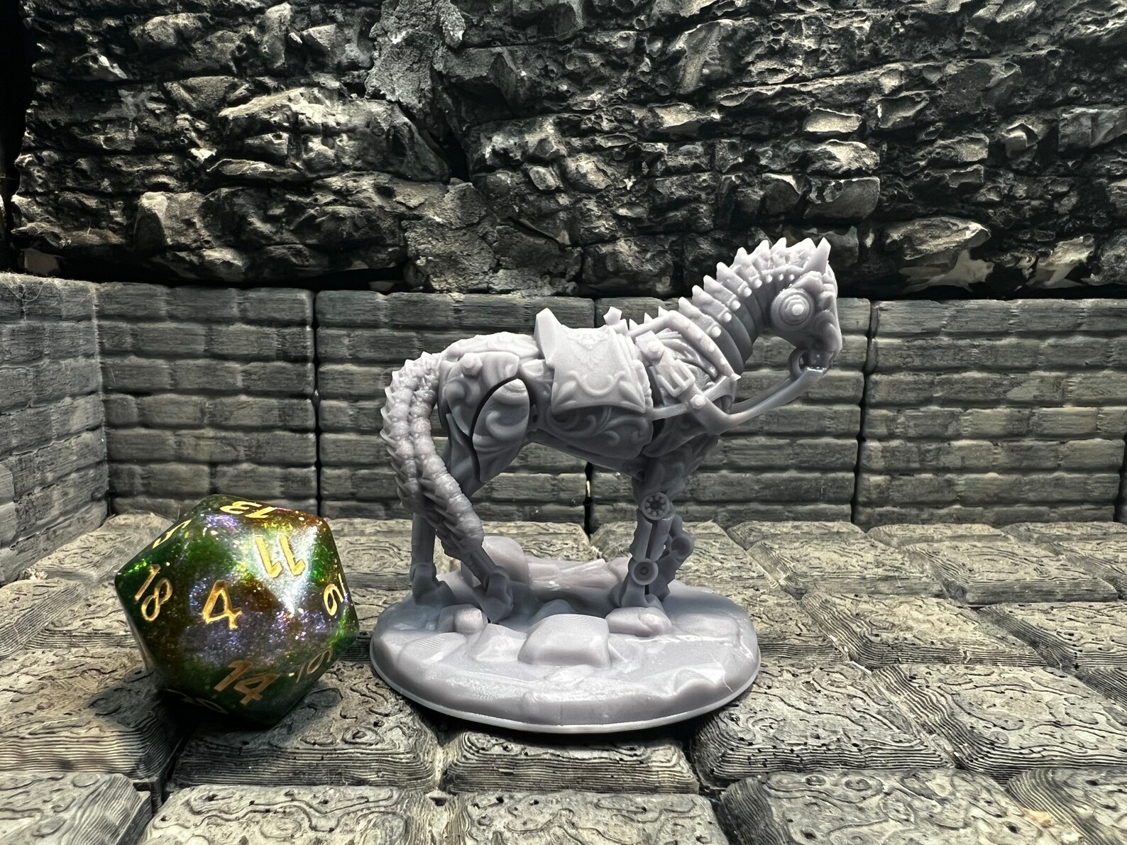 Clockwork Horse Miniature Dnd Dungeons and Dragons Etsy New Zealand