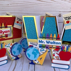 Teacher appreciation - Back To School - Gift for Teacher - Letter 3d - Clasroom Decor - Teacher appreciations Day - Teacher 3D letters