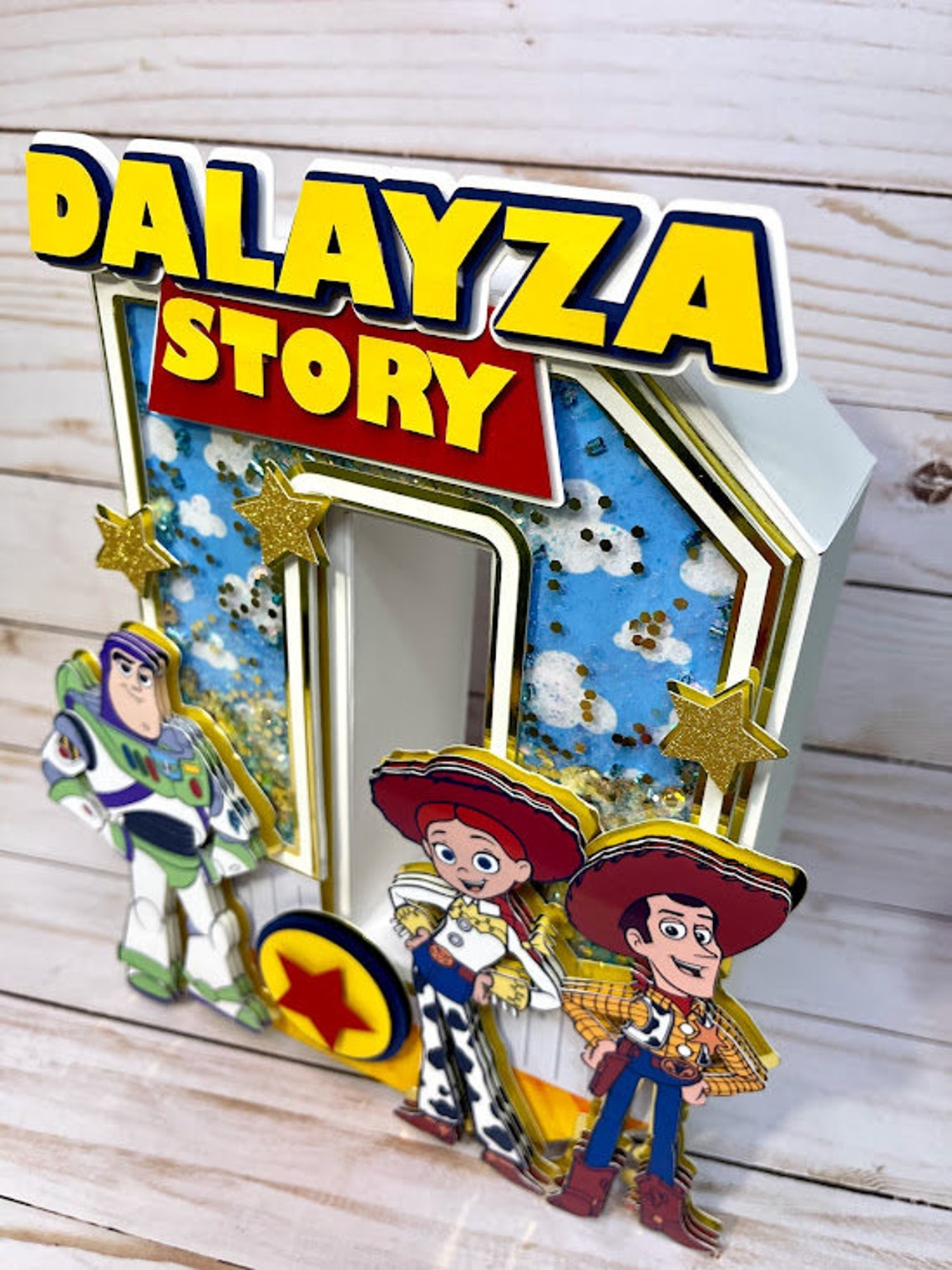 Letter 3D Toy Story Letter Toy Story Birthday Toy Story Etsy