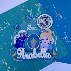 Cinderella cake topper - Cinderella baby - Cinderella decorations - Cinderella party - princess Cinderella - princess cake topper - princess