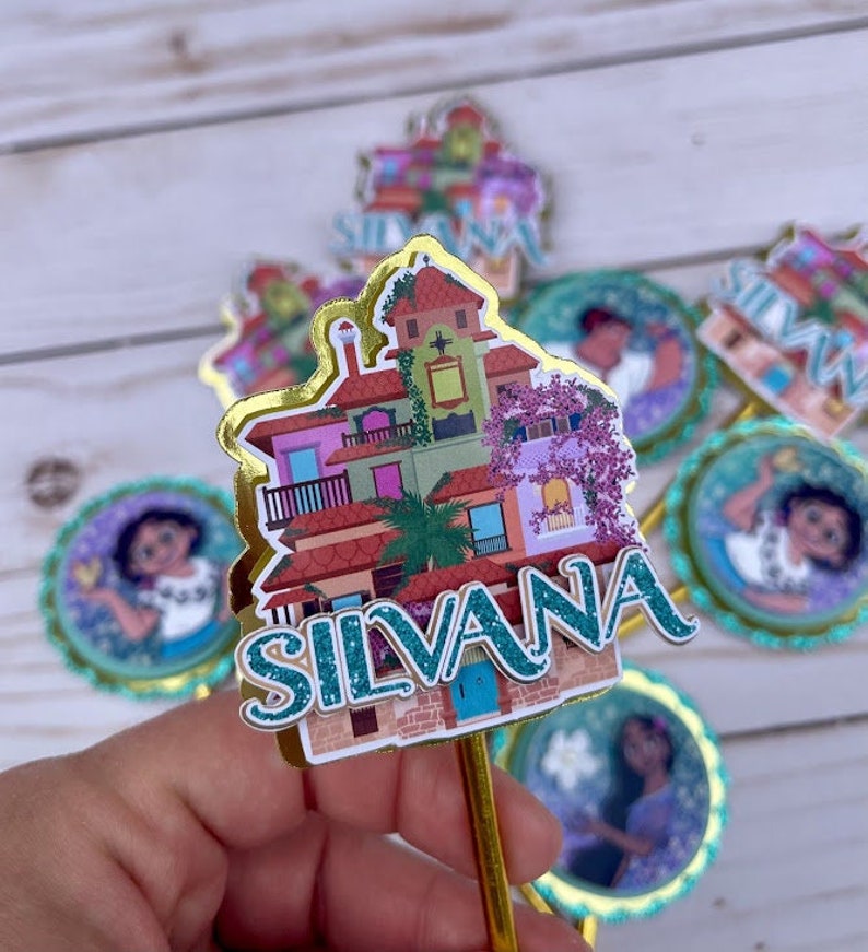 Encanto Cupcakes Topper Encanto Decorations Party Cupcakes Etsy UK