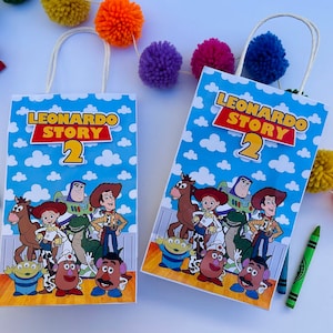 Toy Story Favor Bags - Toy Story Favor Boxes - Toy Story Birthday - Toy Story Decorations