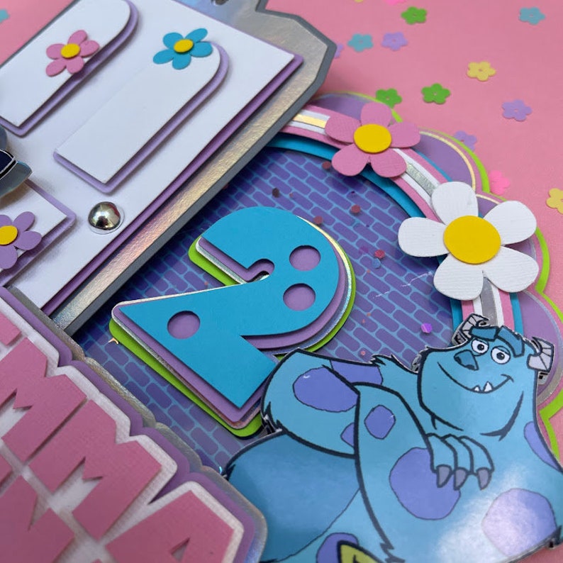Monsters Inc Theme- Monster Inc Cake Topper - Monster Inc Boo Cake ...