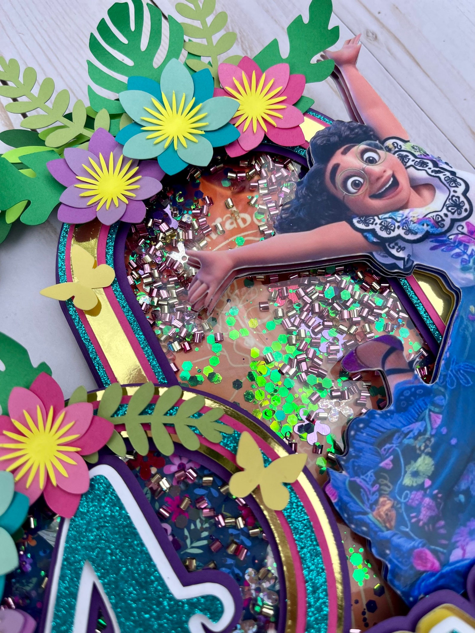 Cake Topper Encanto Cake Topper Mirabel Encanto Party Etsy