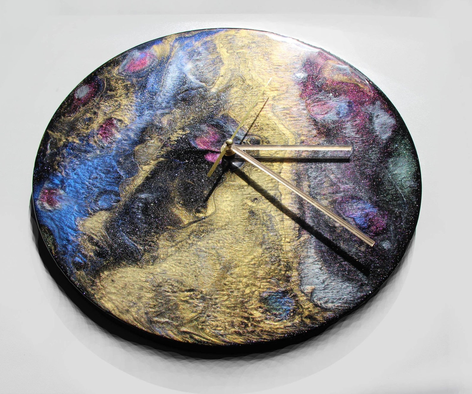 Wall Clock Space Etsy