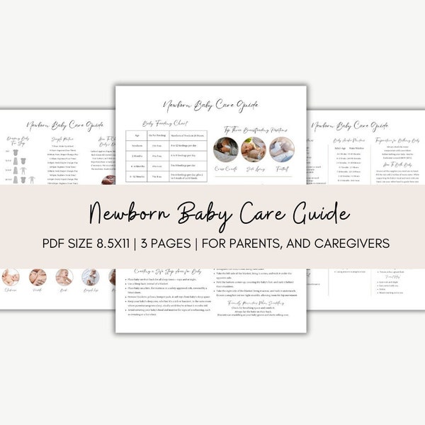 Newborn Baby Care Guide, Essential Tips for Expecting Parents, Postpartum Mothers, Safe Sleep, Breastfeeding, Formula Feeding, Milestones