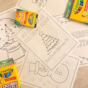 My Christmas Coloring Book for Kids, 50 Coloring Pages Printable ...
