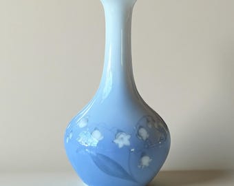 Bing & Grøndahl Lily of the Valley Vase • Mid-Century Danish Porcelain