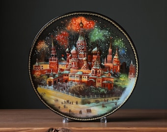 Vintage St. Basil's Cathedral Porcelain Plate | 1991 Collector's Edition