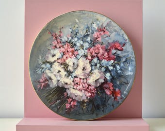 Royal Doulton “From My Mother’s Garden” Collector Plate by Hahn Vidal – Floral Art Plate