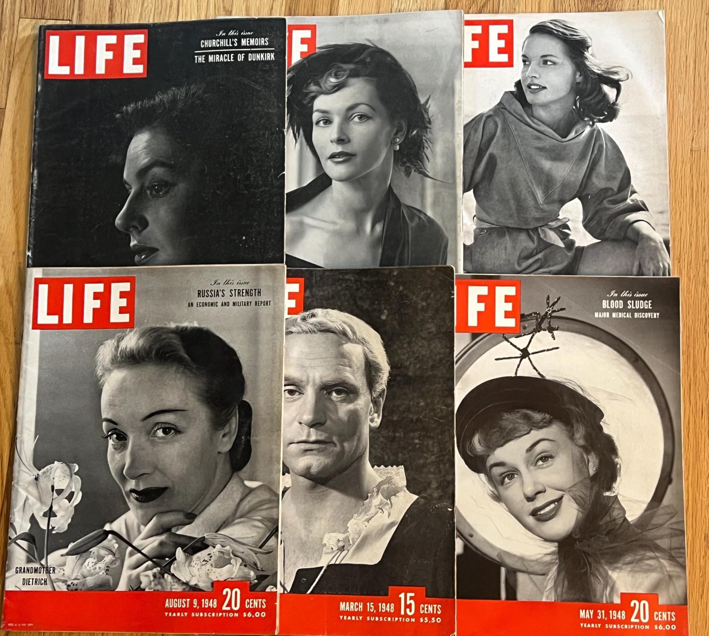 アメリカ・LIFEマガジン 9冊セット 1940年代 1950年代 1970年代 アメリカ・LIFEマガジン 9冊セット 1940年代 1950年代 1970年代