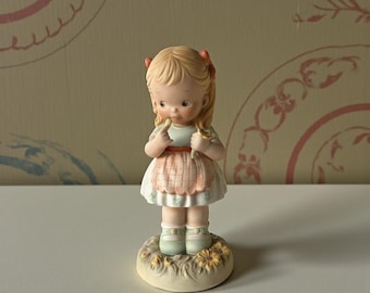 Enesco 1990s “Memories of Yesterday” Figurine • 9” Porcelain Collectible • Vintage Decor