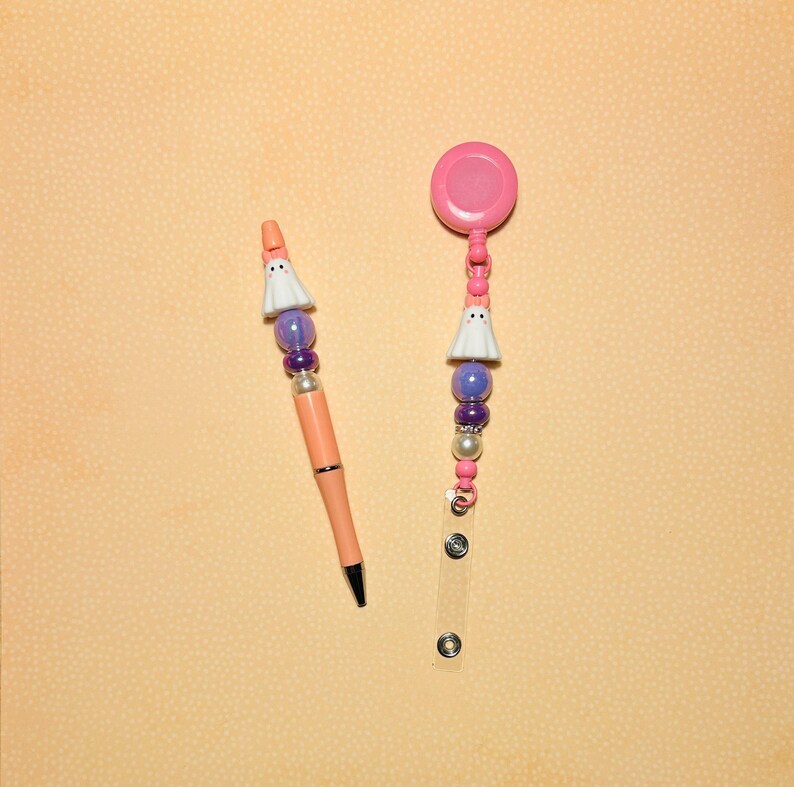 Halloween Beaded Pen Party Favor, Boo Basket, Trick or Treat Etsy