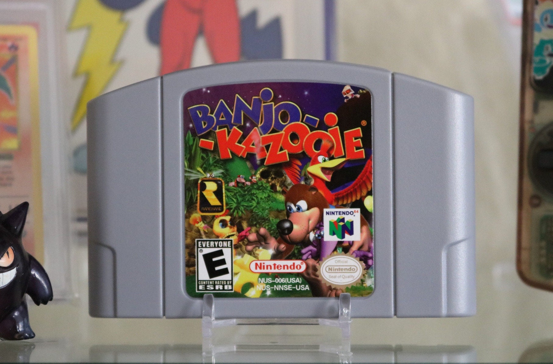 Nintendo 64 Banjo-kazooie Cartridge With Free Fast Shipping