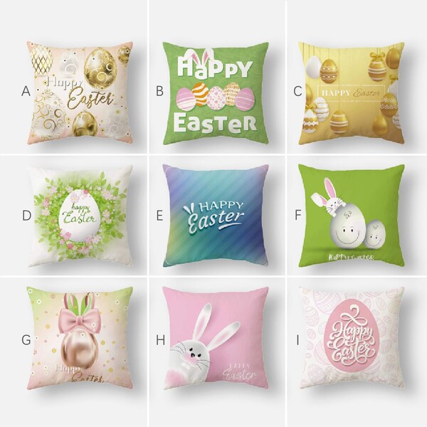 Easter Pillow Etsy