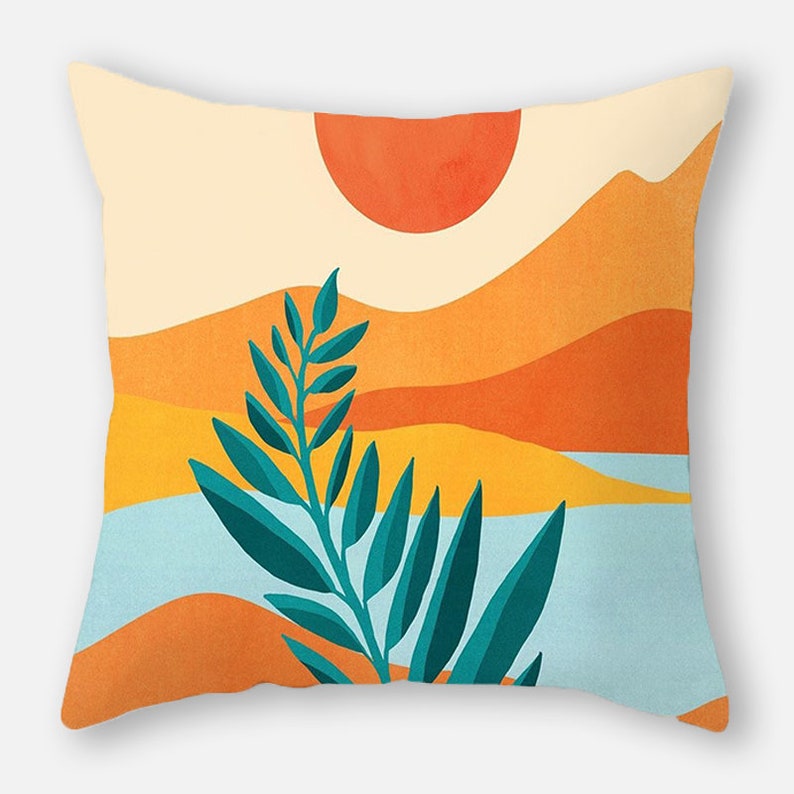 Bright Orange Pillow Covers 16x16 18x18 20x20 24x24 Warm Etsy