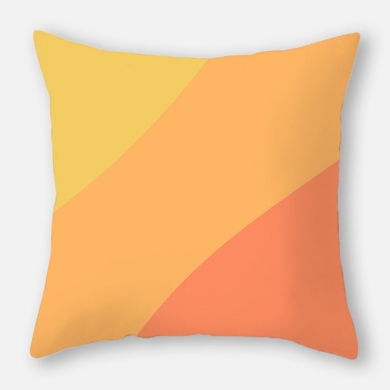 Bright Orange Pillow Covers 16x16 18x18 20x20 24x24 Warm Etsy