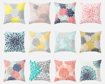 16x16 Swesly Totes & Pillows Abstract Pattern Leaves in Pink on Gray AES317 Throw Pillow Multicolor 16x16 Swesly Totes & Pillows Abstract Pattern Leaves in Pink on Gray AES317 Throw Pillow Multicolor
