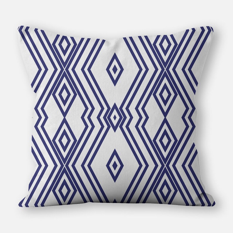 Spring Blue Pillow Cover 16x16 18x18 20x20 24x24丨fall Throw Etsy