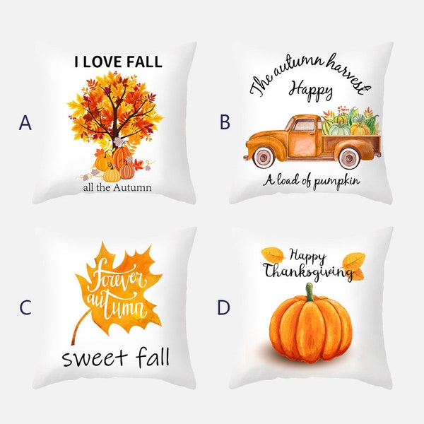 Thanksgiving Pillow Etsy