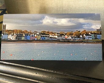 Greetings Card. Donaghadee Co Down 'Seaside town in the sunshine” Blank for your own message. All occasions. Photograph. Eco Friendly.