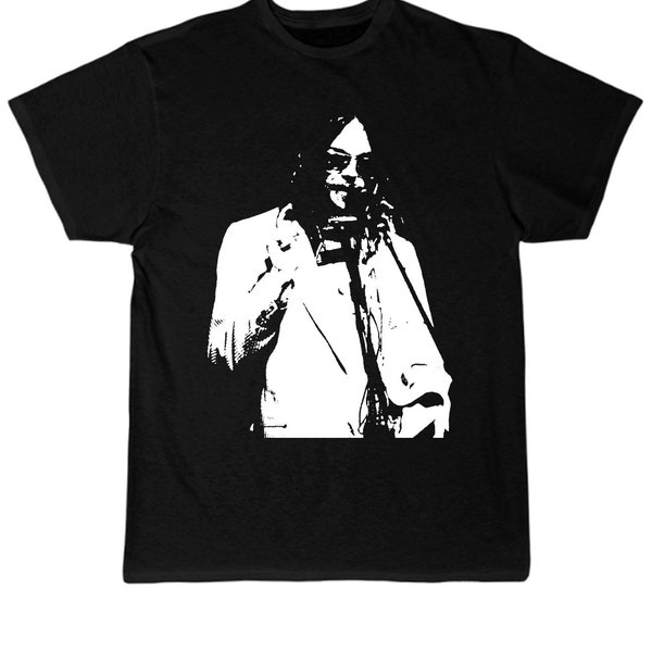 Neil Young Guiatrsit Legend Tonight's TThe Night Unisex T-Shirt