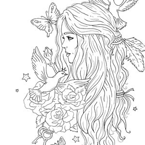 PRINTABLE PDF Download Life is Strange Coloring Book for | Etsy