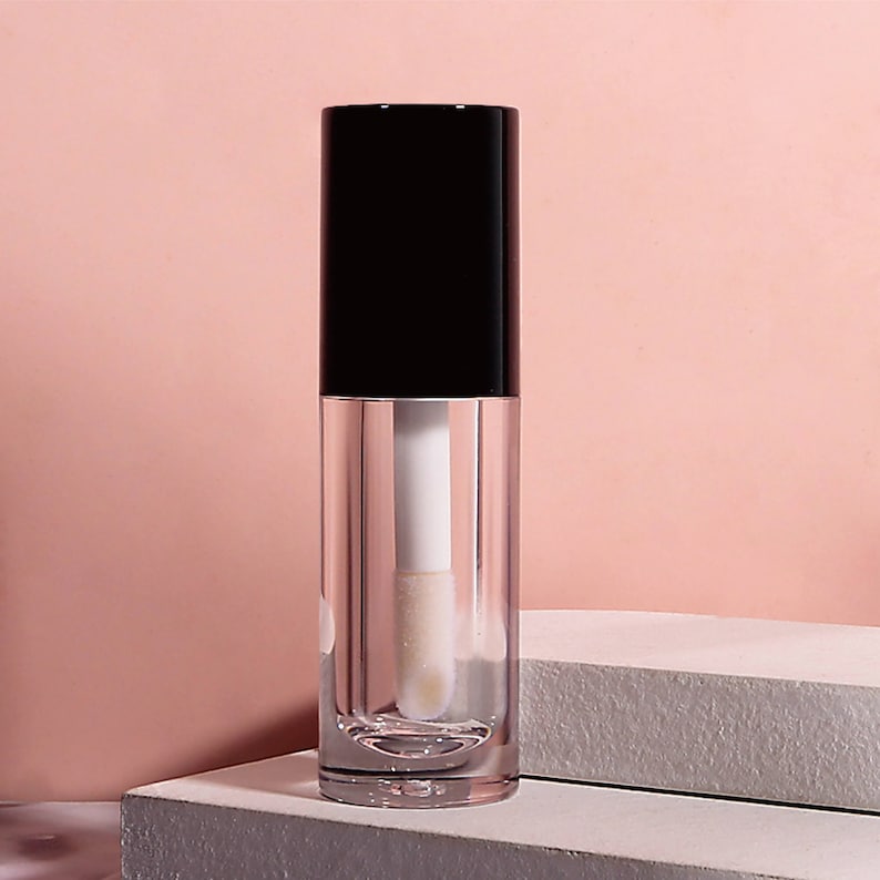 6ml black lip gloss tube