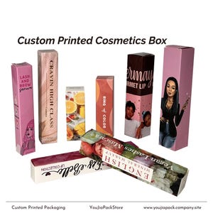 Product Paper Box, Custom Printed & Sized for your Brand, Matte/Glossy/Gold/Silver/Rose Gold/Spot UV Finish, YouJiaPack