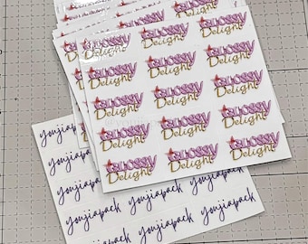 Décalcomanies personnalisées imprimées, étiquettes autocollantes transférables, 4 x 2 cm (bouteilles NON incluses)