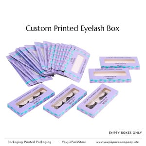 Eyelash Box Packaging (Custom Printed & Sized) | Personalized Product Minimalist Packaging