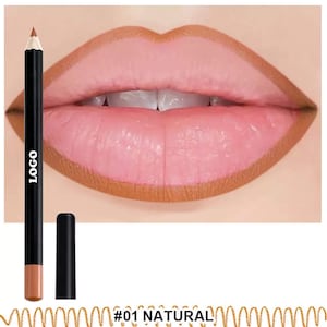 Private Label Custom Lip Liners (ADD YOUR LOGO) Natural Lip Pencil | Natural Ingredients | Long Lasting | Waterproof (Boxes Included)