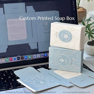 100pack Custom Handmade Soap Gift Box with Logo