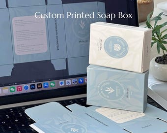 100pack Custom Handmade Soap Gift Box with Logo