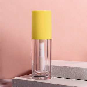 6ml yellow lip gloss tube