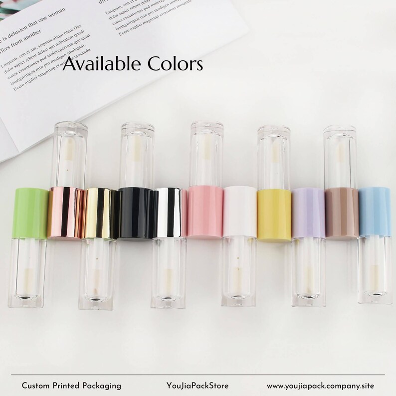 50pack 6ml Empty Lip Gloss Tube with Custom Logo & Box Packaging Wholesale image 7