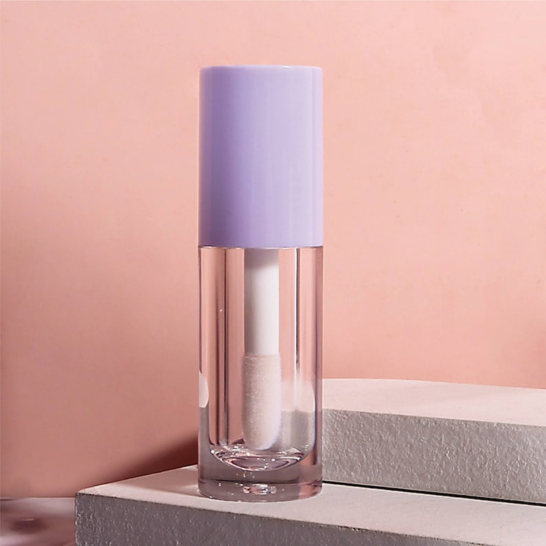 6ml purple lip gloss tube