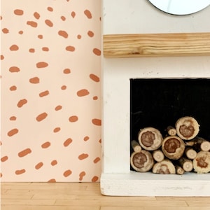Rust & Blush Dollhouse Wallpaper Download