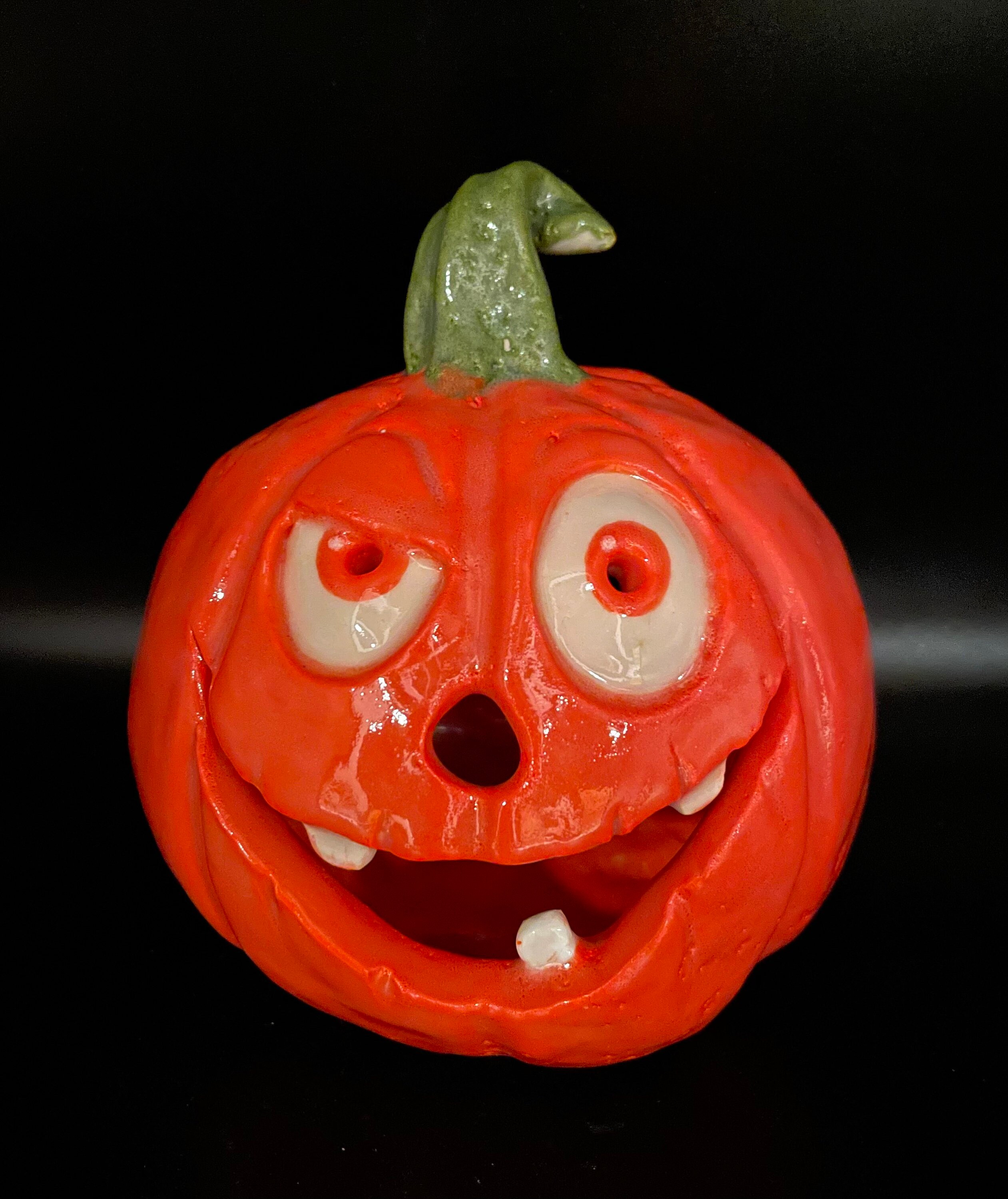 Jack O'lantern Tealight Holder Halloween Lantern Etsy