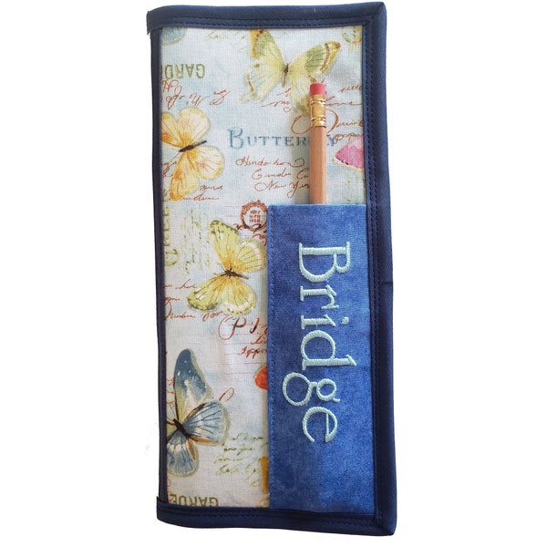 Bridge convention card holders etsy