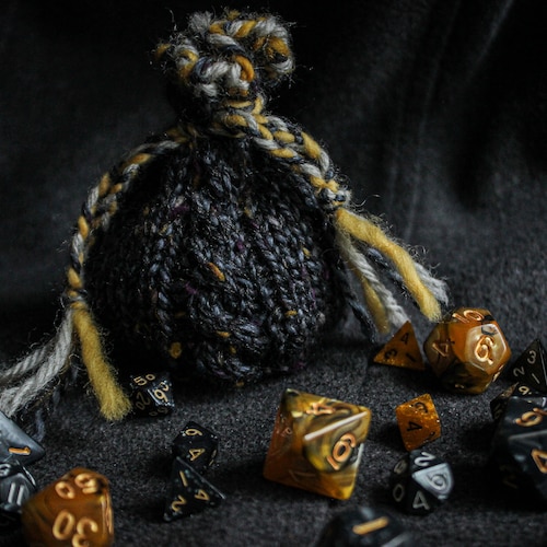 Dwarven Dice Bag Knitting Pattern Etsy Australia