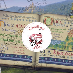 Shrek Invitation