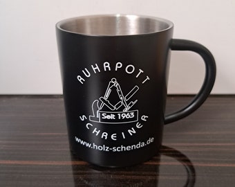 Stainless steel cups Ruhrpott Scheiner