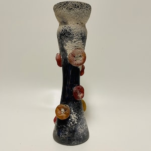 Seguso Vetri d’Arte a Scavo, Murano Glass Vase 27,5 cm high Top Condition