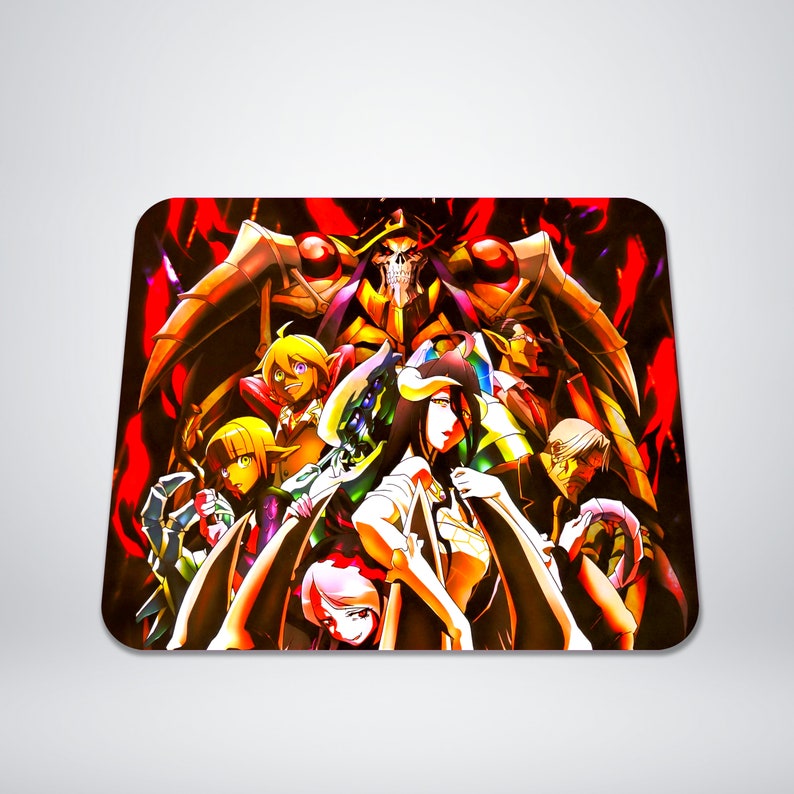 Custom Traditional Mouse Pad Anime, Video Games, Anything you want Great for Gifts Overlord 2